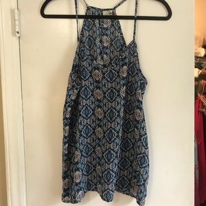 Tribal print tank top